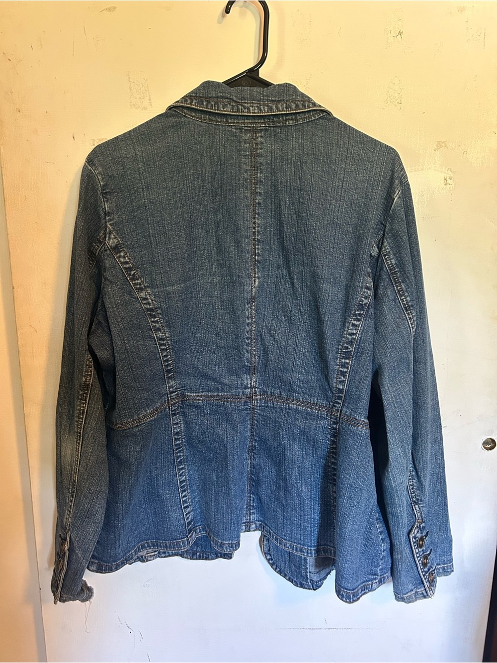 St. John’s Bay Denim Blazer - Picture 3 of 5